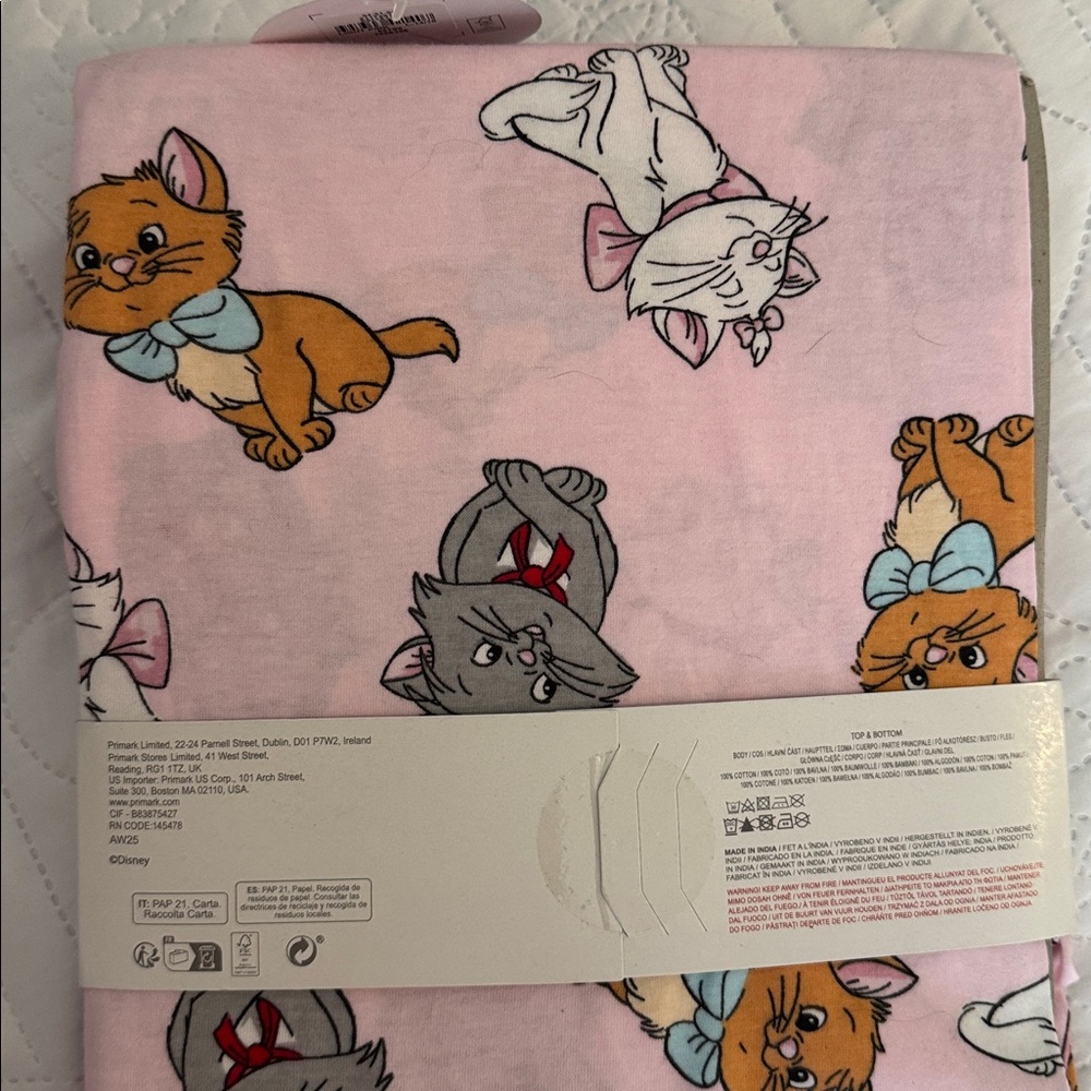 Disney Pink Aristocats Pajama - Picture 5 of 5